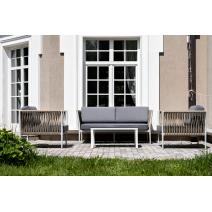  "Касабланка" лаунж-зона плетеная из роупа 4-местная, цвет серый, фото 9 