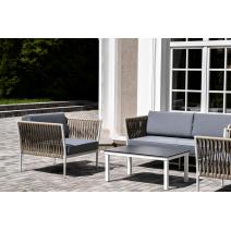  "Касабланка" лаунж-зона плетеная из роупа 4-местная, цвет серый, фото 30 