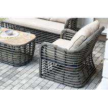  "Ницца" лаунж-зона из искусственного ротанга, цвет бронзовый, фото 41 