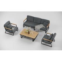  Voglie серая, алюминий / тик, фото 4 