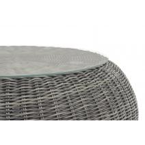  "Барселона" журнальный столик из искусственного ротанга, цвет графит, фото 3 