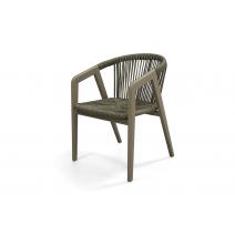  "Будапешт" стул из искусственного ротанга, цвет серый, фото 1 