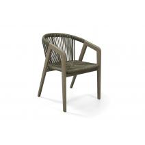  "Будапешт" стул из искусственного ротанга, цвет серый, фото 3 