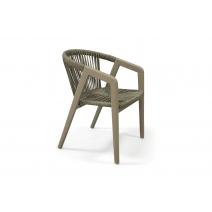  "Будапешт" стул из искусственного ротанга, цвет серый, фото 4 