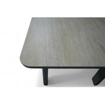  "Витория" обеденный стол из алюминия, столешница из искусственного камня, фото 4 