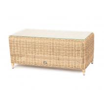  "Кон Панна" столик журнальный из искусственного ротанга, цвет соломенный, фото 1 