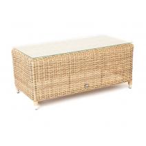  "Кон Панна" столик журнальный из искусственного ротанга, цвет соломенный, фото 4 