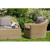  "Кон Панна" столик журнальный из искусственного ротанга, цвет соломенный, фото 7 