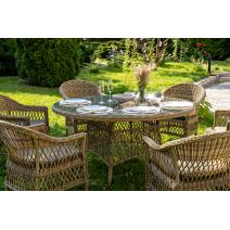  "Эспрессо–150 S" обеденная группа плетеная, цвет соломенный, фото 9 