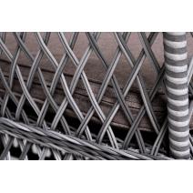  "Катания" обеденная группа плетеная на 6 персон, цвет графит, фото 21 