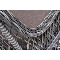  "Катания" обеденная группа плетеная на 6 персон, цвет графит, фото 22 