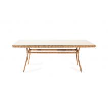  "Латте" плетеный стол из искусственного ротанга 200х90см, цвет соломенный, фото 2 