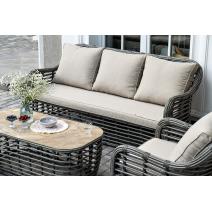  "Ницца" лаунж-зона из искусственного ротанга, цвет бронзовый, фото 53 