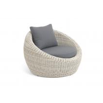  "Барселона" кресло из искусственного ротанга, цвет бежевый, фото 2 