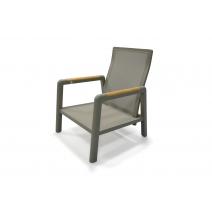  "Бари" кресло, каркас алюминий, цвет светло-серый, фото 1 