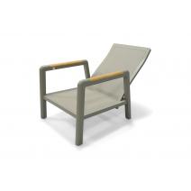  "Бари" кресло, каркас алюминий, цвет светло-серый, фото 2 