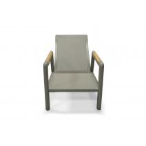  "Бари" кресло, каркас алюминий, цвет светло-серый, фото 4 