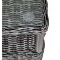  "Форио" столик кофейный из искусственного ротанга, цвет графит, фото 2 