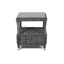  "Форио" столик кофейный из искусственного ротанга, цвет графит, фото 3 