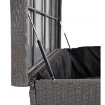  "Порту" сундук водонепроницаемый из искусственного ротанга, цвет графит, фото 3 