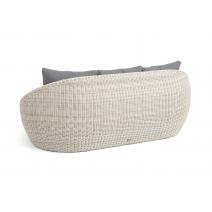  "Барселона" диван из искусственного ротанга трехместный, цвет бежевый, фото 5 