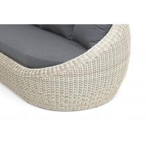  "Барселона" диван из искусственного ротанга трехместный, цвет бежевый, фото 8 