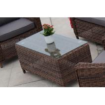  "Кон Панна" столик журнальный из искусственного ротанга, цвет коричневый, фото 6 