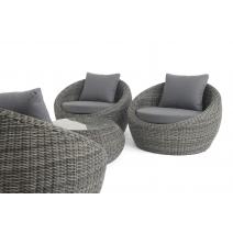  "Барселона" лаунж-зона из искусственного ротанга, цвет графит, фото 6 