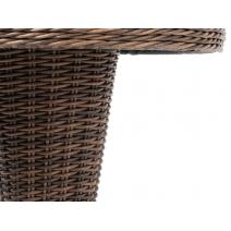  "Леванте" стол круглый из искусственного ротанга, цвет коричневый, фото 5 