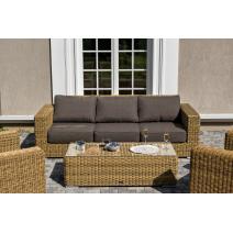  "Боно" лаунж-зона из искусственного ротанга, цвет соломенный, фото 24 