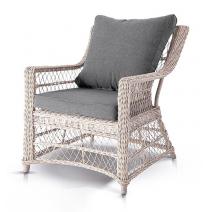  "Гранд Латте" кресло из искусственного ротанга, цвет бежевый, фото 1 