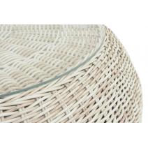  "Барселона" журнальный столик из искусственного ротанга, цвет бежевый, фото 2 