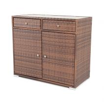  "Мальта" тумба плетеная из искусственного ротанга, цвет коричневый, фото 1 