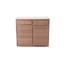  "Мальта" тумба плетеная из искусственного ротанга, цвет коричневый, фото 3 