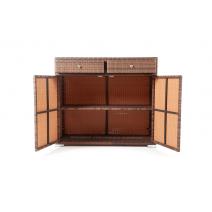  "Мальта" тумба плетеная из искусственного ротанга, цвет коричневый, фото 4 