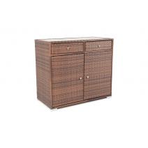  "Мальта" тумба плетеная из искусственного ротанга, цвет коричневый, фото 11 