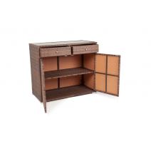  "Мальта" тумба плетеная из искусственного ротанга, цвет коричневый, фото 12 