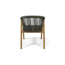  "Будапешт" стул из искусственного ротанга, цвет темно-серый, фото 7 