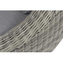  "Барселона" диван из искусственного ротанга трехместный, цвет графит, фото 6 