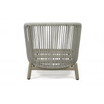  "Прато" кресло из искусственного ротанга, цвет светло-серый, каркас под дерево (холодно-бежевый), фото 8 