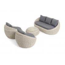  "Барселона" лаунж-зона из искусственного ротанга, цвет бежевый, фото 5 