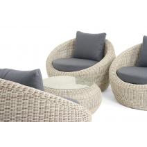  "Барселона" лаунж-зона из искусственного ротанга, цвет бежевый, фото 8 