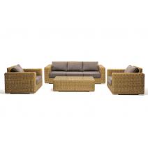  "Боно" лаунж-зона из искусственного ротанга, цвет соломенный, фото 70 