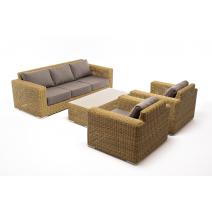  "Боно" лаунж-зона из искусственного ротанга, цвет соломенный, фото 73 