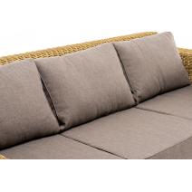  "Боно" лаунж-зона из искусственного ротанга, цвет соломенный, фото 112 