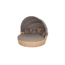  "Стильяно" плетеная кровать круглая, цвет соломенный, фото 42 