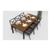  Белла 200 антрацит, алюминий / тик, фото 2 