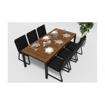  Белла 200 черная, алюминий / тик, фото 2 