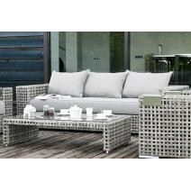  "Тито" лаунж-зона из искусственного ротанга, цвет серый (К), фото 5 