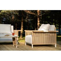  "Мальдивы" лаунж-зона из искусственного ротанга, цвет соломенный (К), фото 5 